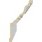 Ekena Millwork Crown Fascia Moulding, Polyurethane, 96 in L, 12-1/8 in H, Factory Primed MLD12X07X14FA - alternate 2
